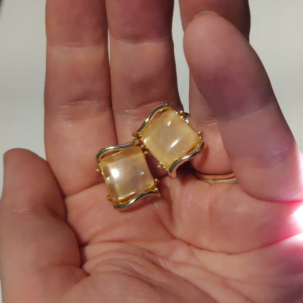 Clip back earrings